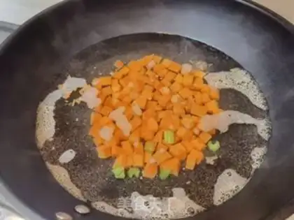 Make Celery with peanuts step 5