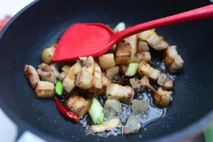 Make Abalone red meat step 4