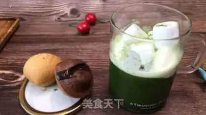 Make Tea marshmallow hot step 7