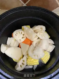 Make The Dragon Bone Lotus soup step 3
