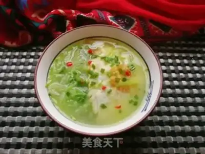 Make ♪ Rop and egg and soup ♪ step 13