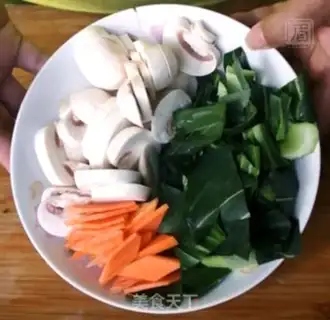 Make Three fresh old greasy sticks step 1