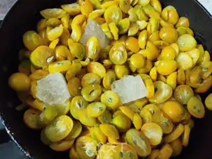 Make Homemade orange sauce step 3