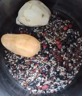 Make Five grains of porridge step 0