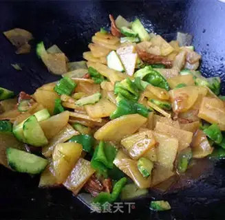 Make Potato pickles step 5