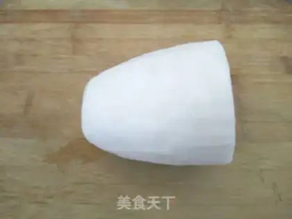Make Puffy radish step 3