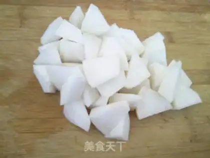 Make Puffy radish step 4