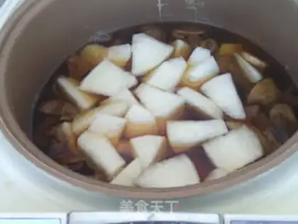 Make Puffy radish step 5