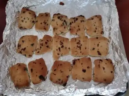 Make Cranberry cookies step 9