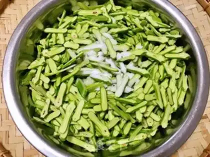 Make Pepper cutter beans step 3
