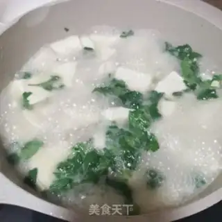 Make Tasty tofu soup step 2