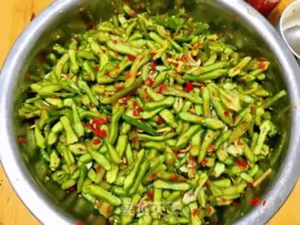 Make Pepper cutter beans step 9