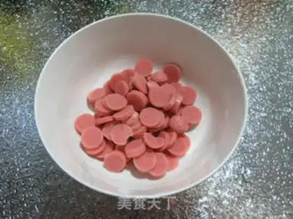 Make Fresh sausage fried eggs step 2
