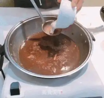Make Red bean pastry soup step 4