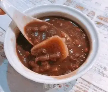 Make Red bean pastry soup step 5