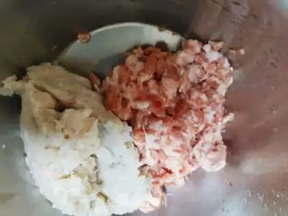 Make A fish dumpling step 4