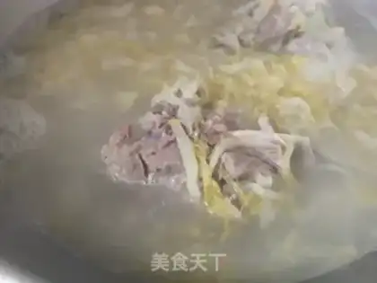 Make Sour crumb soup step 1