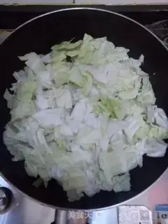 Make Snack and cabbage step 1