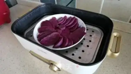 Make Potato red dates step 0
