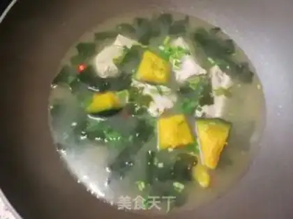 Make Belt sprouts of pumpkin steak soup step 7