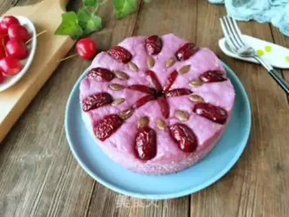 Make Potato red dates step 9
