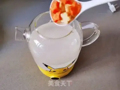 Make Hot greasy potato congee step 3