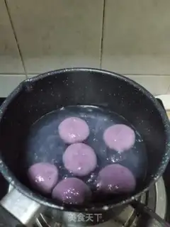 Make Black-sesame potato soup step 7