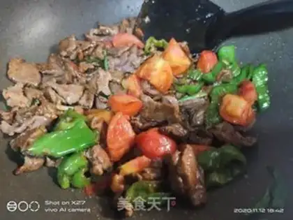 Make Potato pepper roast beef step 8