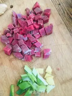 Make Potato beef step 1