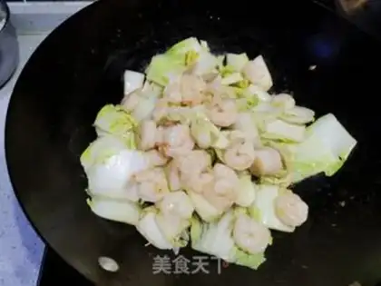 Make Shrimp sprouts step 6