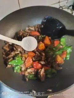Make Potato pepper roast beef step 9