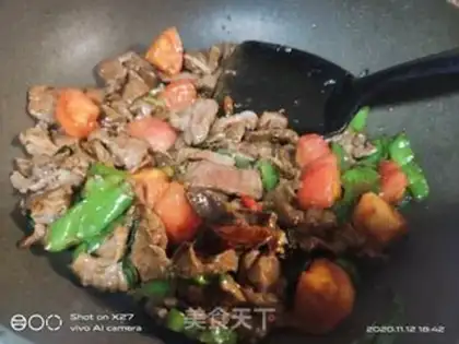 Make Potato pepper roast beef step 10