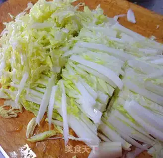 Make Bean-dried cabbage step 1