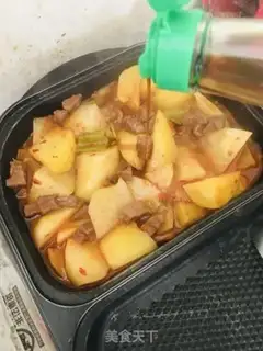 Make Potato beef step 7
