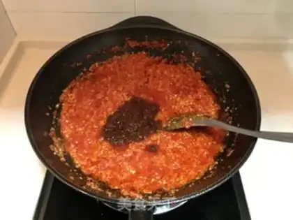 Make Garlic pepper sauce step 4