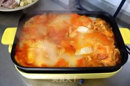 Make Hot cabbage hotpot step 7