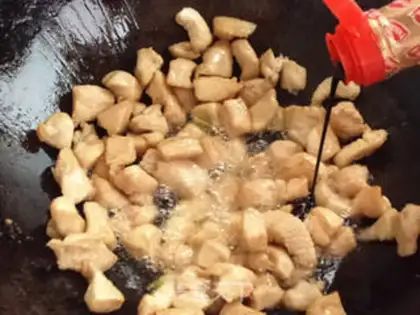 Make Chicken-dried vegetables step 7