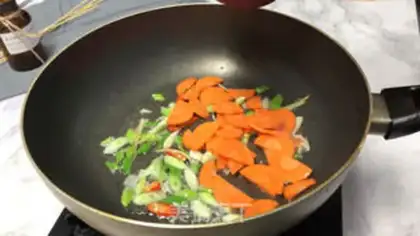 Make Spicy bedding step 2