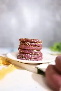 Make Potato sesame cake step 0