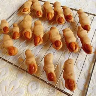 Make Finger crackers step 11