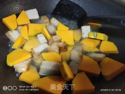 Make Fish rolls burn pumpkins step 2