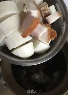 Make Scrambled radish soup step 4