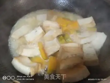 Make Fish rolls burn pumpkins step 4
