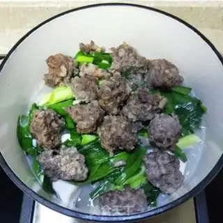 Make Beefball radish step 9