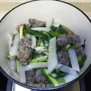 Make Beefball radish step 11