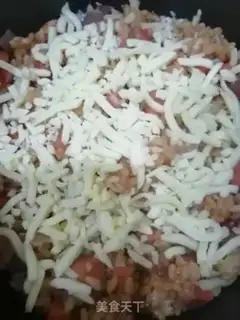Make Cheese rice step 4