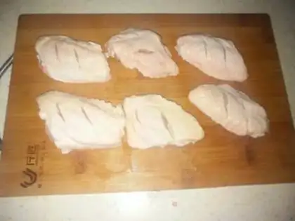 Make Chicken wings with a red steak step 2