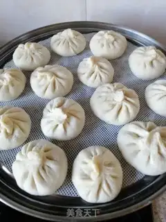 Make Powder pork buns step 11
