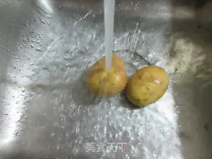 Make Potato stew with radish step 3