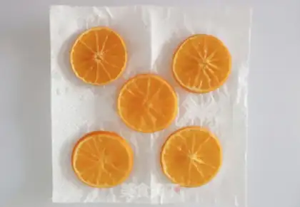 Make Orange cake roll step 1